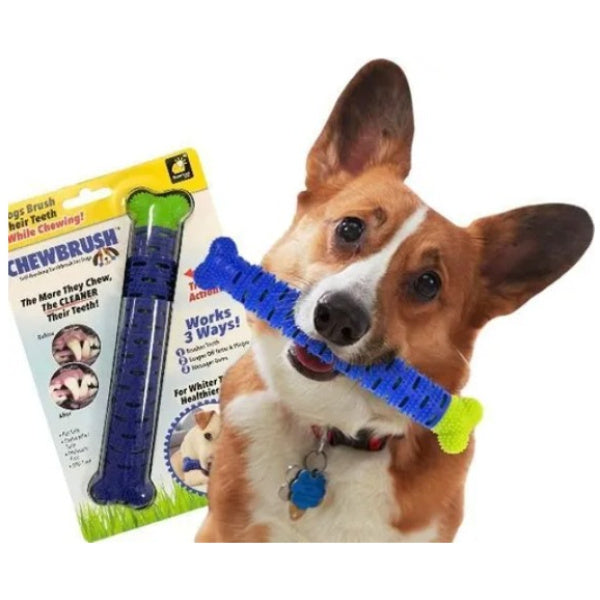 Cepillo de Dientes Interactivo para Perros - Chewbrush