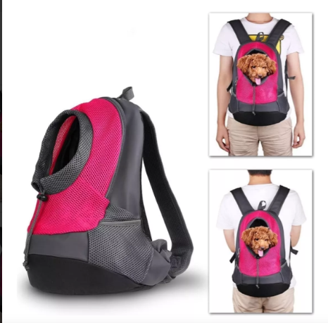 Mochila Tipo Canguro para Mascotas Pequeñas