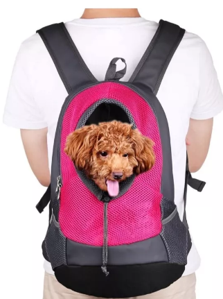 Mochila Tipo Canguro para Mascotas Pequeñas